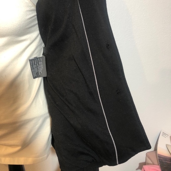 Kenneth Cole black Trench Coat Size Small - Picture 4 of 5